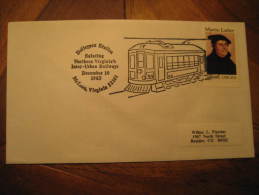 Mc Lean USA 1983 Tram Tramway Street Electric Cable Car Railway Trolley Streetcar Cancel Cover - Tranvie