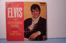 ELVIS  PRESLEY ---SUSPICIOUS  MINDS- Ref: RCA 49.623 ( Année  1969 ) - - Rock