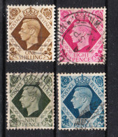 Gran Bretagna   -  1937-47.  George VI. Serietta Used - Gebruikt