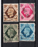 Gran Bretagna   -  1937-47.  George VI. Serietta Used - Usados