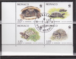 Monaco - Bloc Protection De La Nature - 1805/1806/1807/1808  - Oblitéré - Used - Usati