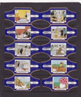 SERIE KUIFJE(10 Bandjes) - Bauchbinden (Zigarrenringe)
