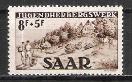 Sarre ( Saar ) Variété Du N° 250 Neuf ** Michel 262 II - Unused Stamps