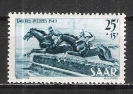Sarre ( Saar ) Variété Du N° 254 Neuf * Michel 266 II - Unused Stamps
