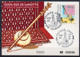 Mayotte - 1997 - Carte - Le Dzen-Dzé - Storia Postale