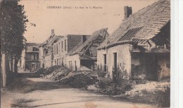 GUISCARD RUE DE LA PLANCHE APRES GUERRE - Guiscard