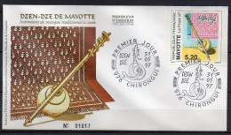 Mayotte - 1997 - FDC - Le Dzen-Dzé - Covers & Documents