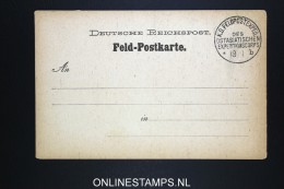 Germany Feldpostexped. Ostasiatischen Expeditionscorps   Cancel 18 1 B - China (offices)