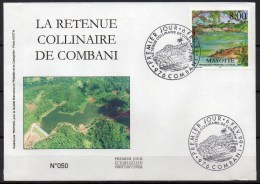 Mayotte - 1999 - FDC - Retenue Collinaire De Combani - Storia Postale