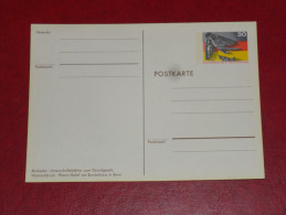 Unterschriftsblätter Zum Grundgesetz  Ganzsache 30 Pf. Postal Stationery Bund Germany Postkarte - Cartes Postales - Neuves