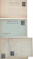 Congo  Enveloppes- Carte Postale-carte Lettre Les 4 Lots - Brieven En Documenten