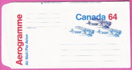 CANADA KANADA  - Aérogramme Avion Plane Flug - 1953-.... Regering Van Elizabeth II