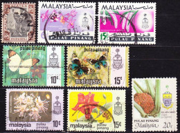 2015-0173 Lot Malayan States Used O - Penang