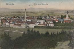 AK Hirschfelde Blick Weinberg Bei Zittau Dittelsdorf Kirche Fabrik Flachsspinnerei Müller Feldpost Bahnpost Görlitz - Ostritz (Oberlausitz)