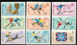 HUNGARY - 1966.World Cup Soccer Chships Cpl.Set MNH! - Unused Stamps