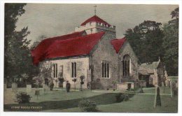 England Stoke Poges Church Ca1900 Vintage Original Postcard Cpa Ak (W4_782) - Buckinghamshire