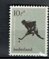 NEDERLAN 1956  HOCKEY FIELD  OLYMPIC GAMES MELBOURNE 1956 - Hockey (Veld)