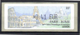 Vignette LISA  56e Salon D'automne Paris Rome - 1999-2009 Illustrated Franking Labels