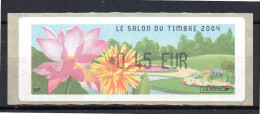 Vignette LISA  Salon Du Timbre 2004 - 1999-2009 Illustrated Franking Labels