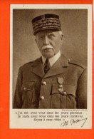 Maréchal Pétain - Homme Célèbre - Vendue Au Profit Du "secours National" Et Du " Comité Central D'assistance Aux Prisonn - Politicians & Soldiers