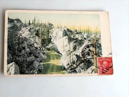 Carte Postale Ancienne : Silver Gate And The Hoodoos, YELLOWSTONE Park ,  Stamp,1907,  Cleveland - Yellowstone