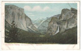 Yosemite Valley From Inspiration Point, California - 1908 - Yosemite
