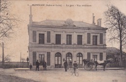 37-  MONNAIE  La Gare Vue Extérieure - Monnaie