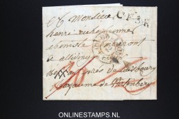 France Lettre Août 1828 Lyon CF3R A Aldingen, Baden-Württemberg, - 1801-1848: Precursors XIX