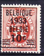 BELGIQUE PREO 1933-34 YT N° 375 Obl. - Typo Precancels 1929-37 (Heraldic Lion)