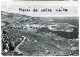 -  PORT-VENDRES - Vue Générale, A L'horizon Collioure-Argelés, Grand Format, Glacée, TBE, Scans. - Port Vendres