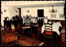 ÄLTERE POSTKARTE GUMMERSBACH-WINDHAGEN HOTEL HEEDT BES. J. &. G. HOLLÄNDER Kamin-Feuer Postcard Ansichtskarte - Gummersbach