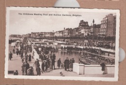 BRIGHTON CHILDRENS BOATING POOL AND SUNKEN GARDENS TOY YACHTS YACHTING - Brighton