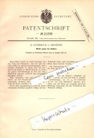 Original Patent - E. Domergue à Besseges , 1882 , Moyens Au Phylloxéra , Agriculture !!! - Bessèges