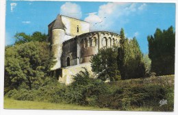 (RECTO / VERSO) VAUX NAUZAN EN 1967 - N° 1516 - L' EGLISE - BELLE FLAMME - FORMAT CPA - Vaux-sur-Mer