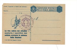M2379 B FRANCHIGIA WW2 LA VITA SOBRIA DEI CITTADINI Nuova Carabinieri Messina Timbro Lieve Difetto - Franchise