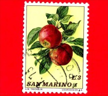 SAN MARINO - USATO - 1973 - Frutta - Mele  - 3 - Usados