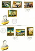 HUNGARY - 1973.FDC Set - Paintings By Tivadar Csontváry-Kosztka Mi:2878-2884 - FDC