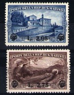 SAN MARINO 1936 SAN FRANCESCO SOP.TI ** MNH LUSSO - Nuevos