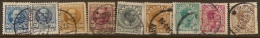 DENMARK Collection 1907 To 1912 (9) U #BV0 - Collections