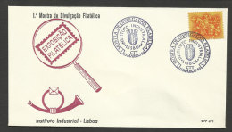 Portugal Cachet Commemoratif Expo Philatelique Institut Industriel 1969 Philatelic Expo Event Postmark - Flammes & Oblitérations