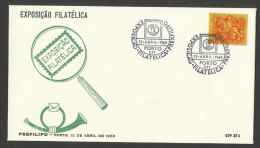 Portugal Cachet Commemoratif Expo Philatelique Porto 1969 Philatelic Expo Oporto Event Postmark - Flammes & Oblitérations