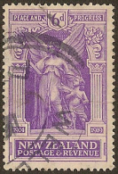 NZ 1920 6d Victory SG 457 U #AZ24 - Usados