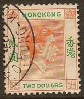 HONG KONG 1938 $2 KGVI SG 157 U #AZ32 - Usados