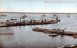 Breakwater And Jetties, Portland (1910) - Portland
