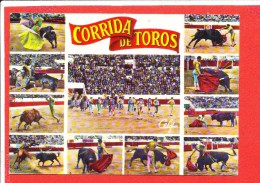 CORRIDA DE TOROS Cp Multivues   1679 Pendaries - Corrida