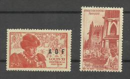 Afrique Occidentale Française  N°23, 35 Neufs Avec Charnière* Cote 2.40 Euros - Unused Stamps