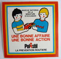 AUTOCOLLANT POLISTIL  - Début 80's - Stickers