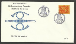 Portugal Cachet Commémoratif  Expo Philatelique Póvoa De Varzim 1970 Event Postmark Philatelic Expo - Postal Logo & Postmarks