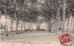 RIVESALTES (PYR OR) 1048 LA PROMENADE 1910 - Rivesaltes