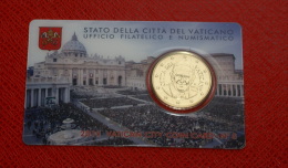 VATICANO 2015 - LA COINCARD N. 6 - POPE FRANCESCO - Vaticaanstad